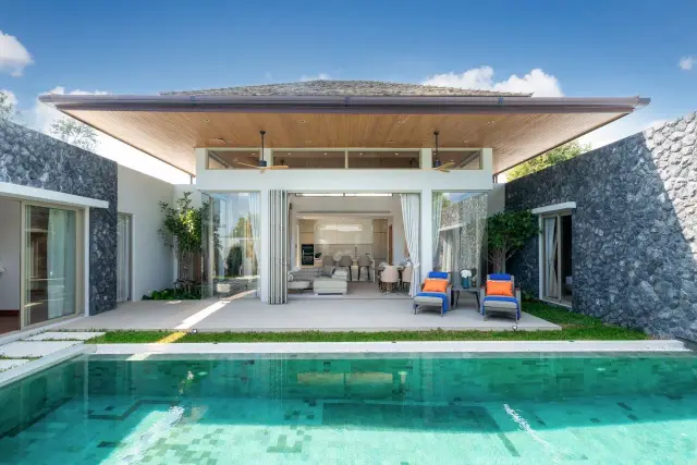 4-Bedroom Villa, with pool view in Botanica Foresta project, on Bangtao / Laguna beach — Layan