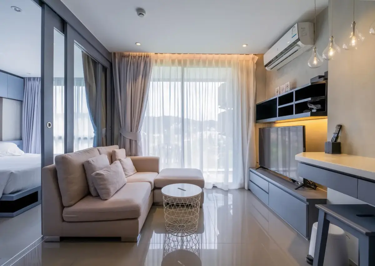 1-Bedroom Apartments, with mountain view in City Gate project, on Kamala Beach beach — Kamala · 1/24