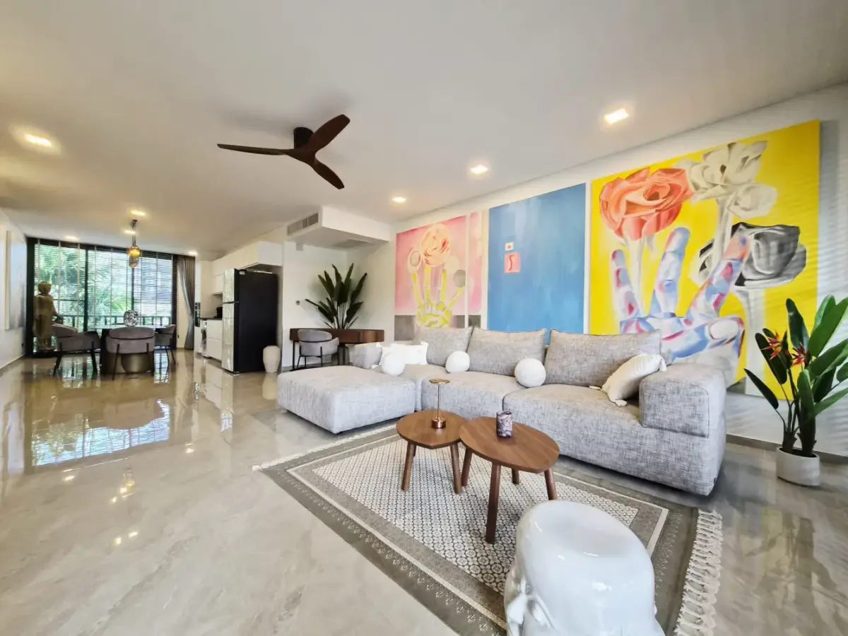 Bangtao Beach Gardens Two-Bedroom Penthouse with Private Rooftop Terrace — Surin · 1/36