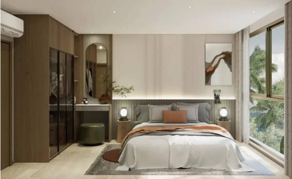 2-Bedroom Apartments, with mountain view, on Naithon beach — Nai Thon · 4/27