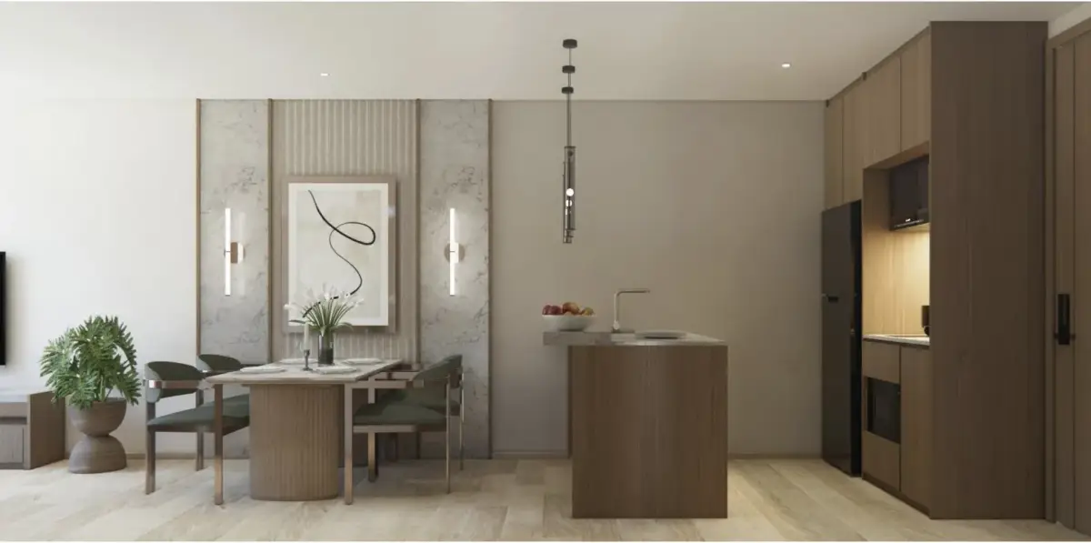 2-Bedroom Apartments, with mountain view, on Naithon beach — Nai Thon · 3/27