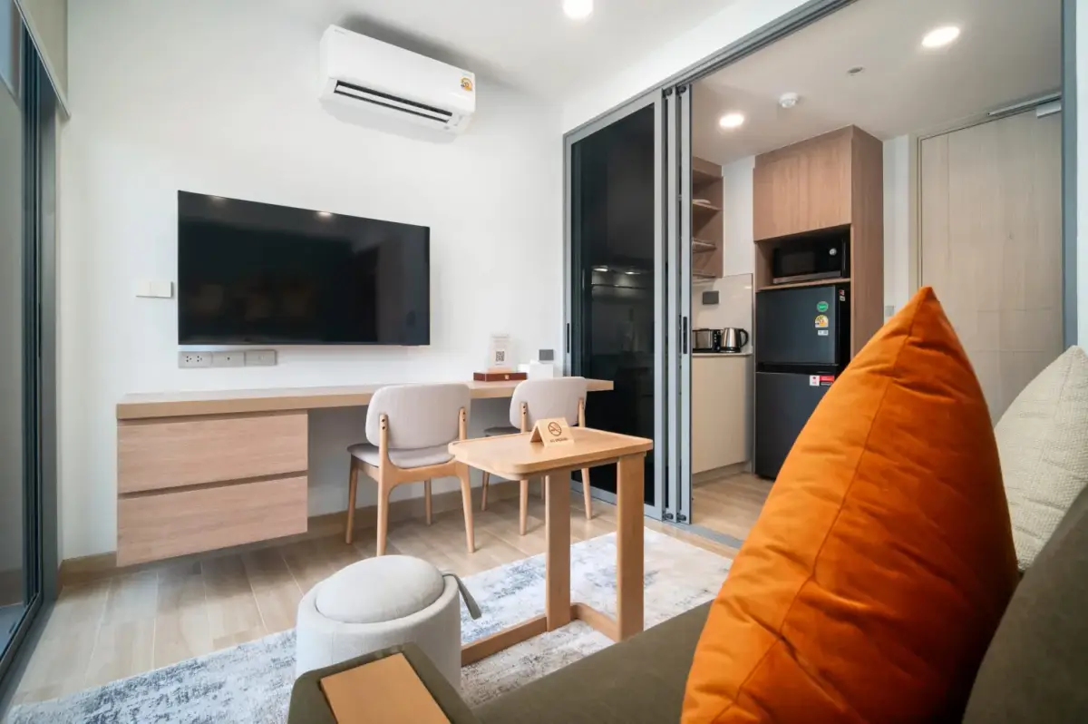 Studio Apartments, with urban view in Sky Park Selesta project, on Bangtao / Laguna beach — Bang Tao · 1/18
