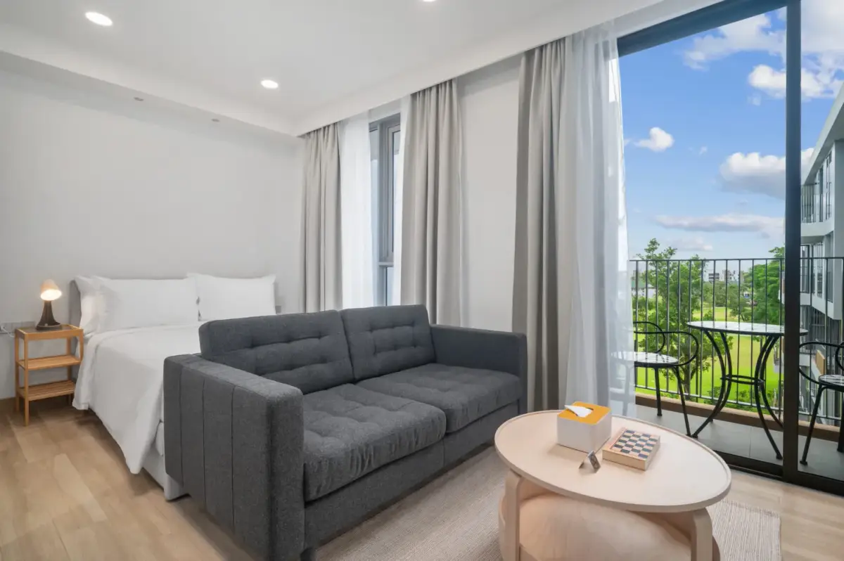 Studio Apartments, with golf course in Sky Park Selesta project, on Bangtao / Laguna beach — Bang Tao · 1/18