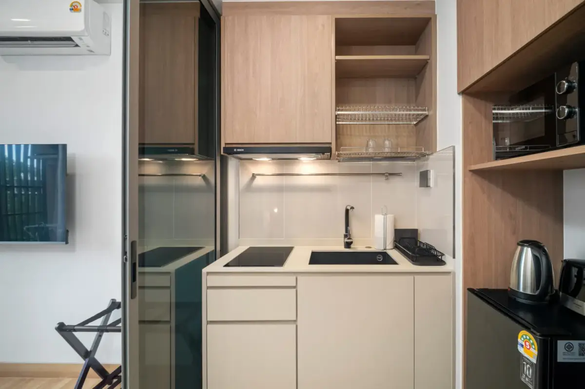Studio Apartments, with golf course in Sky Park Selesta project, on Bangtao / Laguna beach — Bang Tao · 2/18