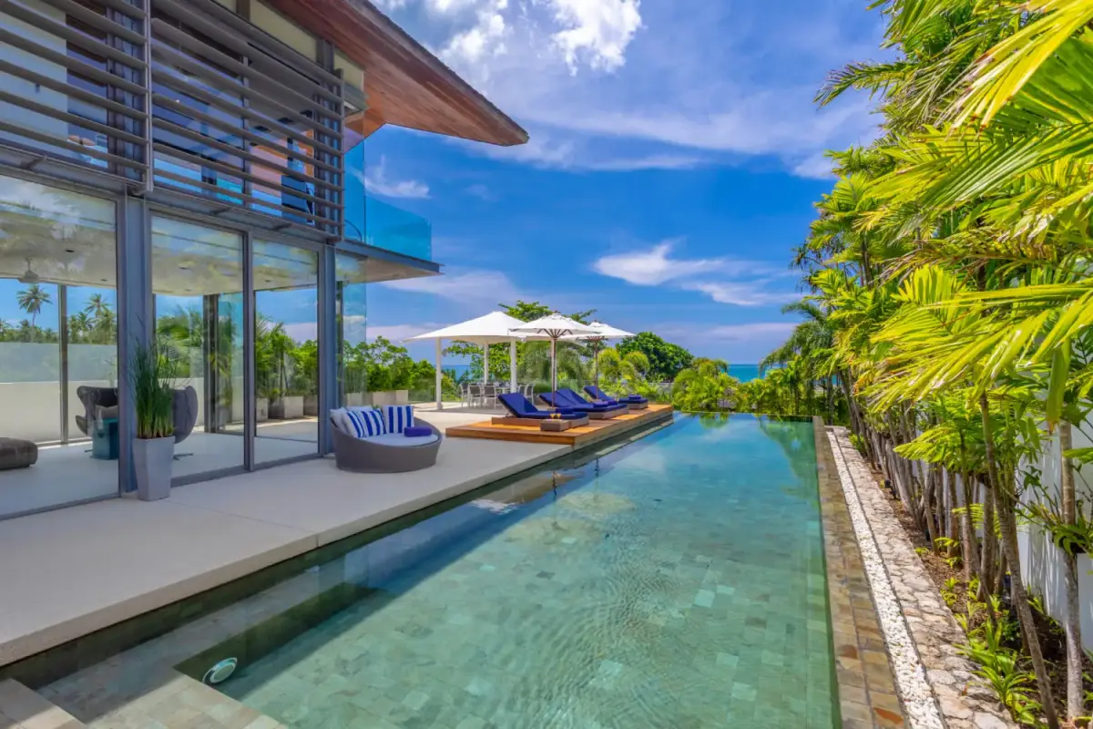 วิลล่า5 1 ห้องนอน พร้อมวิว มองเห็นวิวทะเล ในโครงการ Sava Beach Villas, บนชายหาด หาดนาใต้ — Mai Khao · 2/38