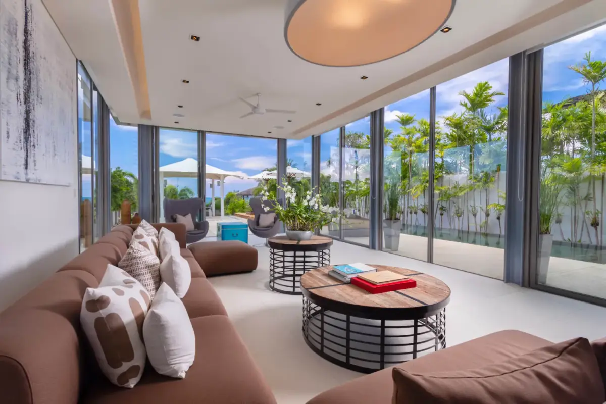 วิลล่า5 1 ห้องนอน พร้อมวิว มองเห็นวิวทะเล ในโครงการ Sava Beach Villas, บนชายหาด หาดนาใต้ — Mai Khao · 5/38