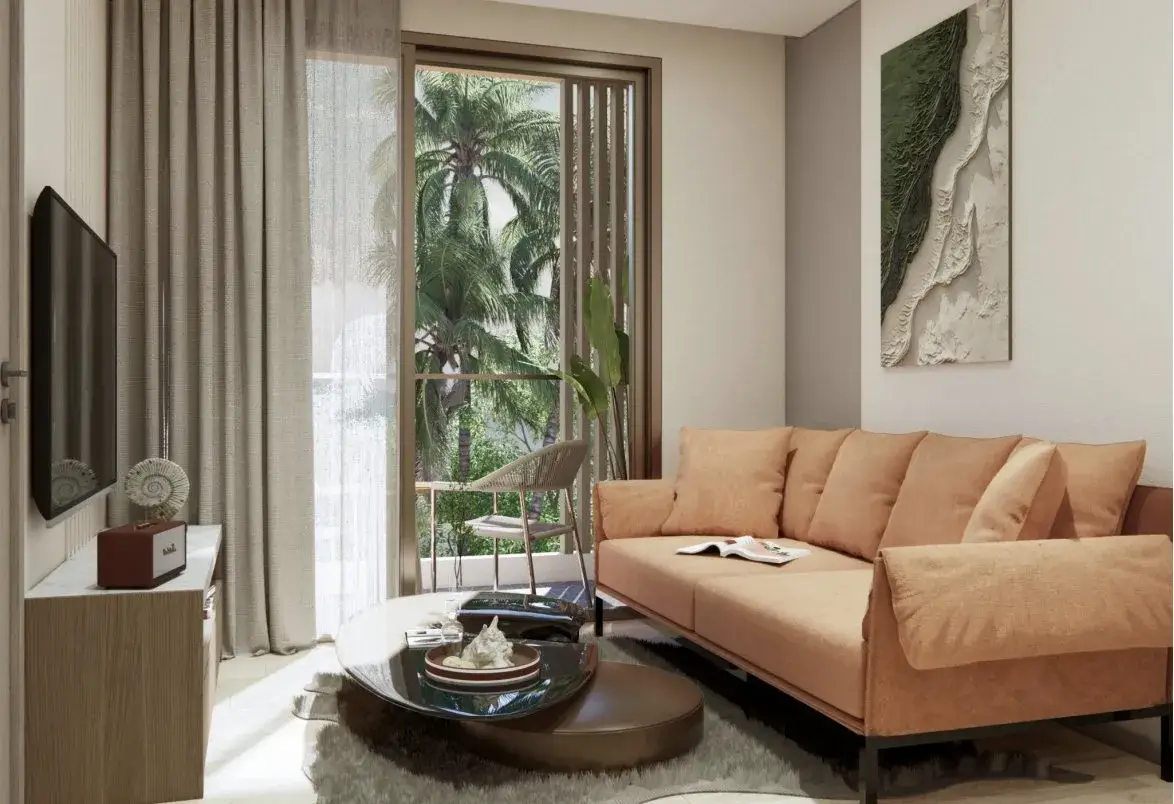 1-Bedroom Apartments, with mountain view, on Naithon beach — Nai Thon · 2/27