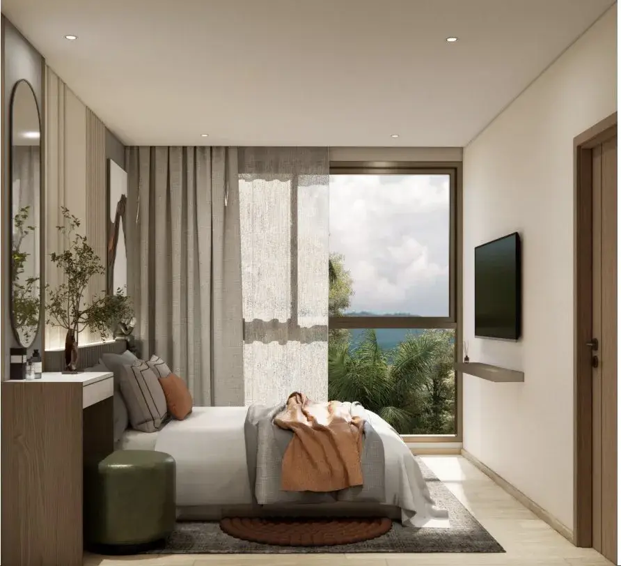 1-Bedroom Apartments, with mountain view, on Naithon beach — Nai Thon · 4/27