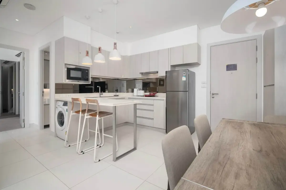 อพาร์ตเมนต์2 1 ห้องนอน พร้อมวิว วิวทะเลสาบ ในโครงการ Cassia Residences, บนชายหาด บางเทา/ลากูน่า — Bang Tao · 4/28