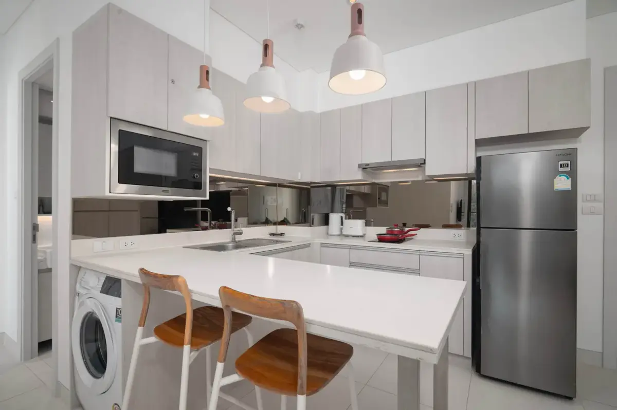 อพาร์ตเมนต์2 1 ห้องนอน พร้อมวิว วิวทะเลสาบ ในโครงการ Cassia Residences, บนชายหาด บางเทา/ลากูน่า — Bang Tao · 3/28