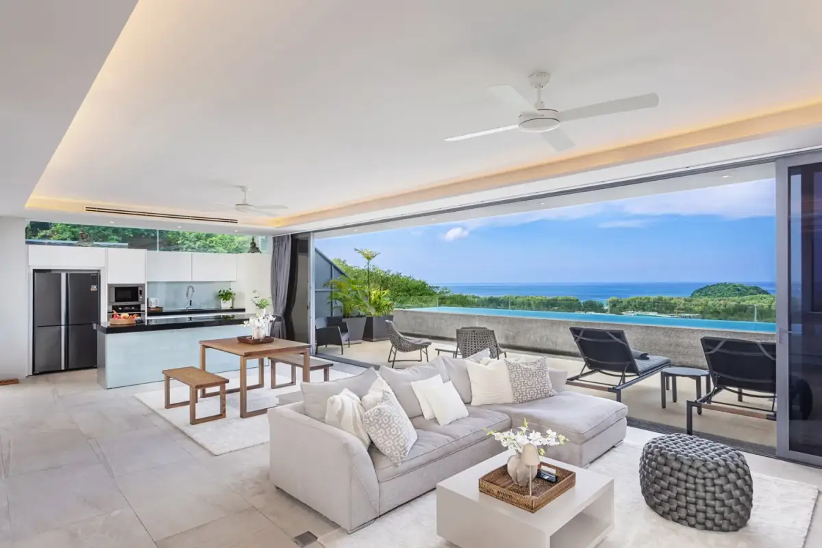 2-Bedroom Apartments, with sea view in The Villas Overlooking Layan project, on Bangtao / Laguna beach — Layan · 3/45