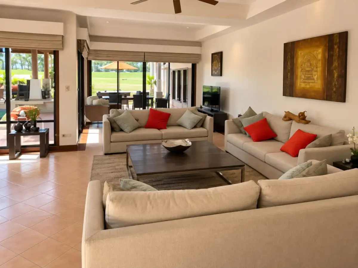 Spacious 3-Bedroom Villa, with pool view in Laguna Fairways project, on Bangtao / Laguna beach — Layan · 3/21