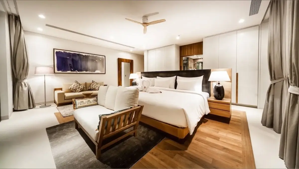 วิลล่า7 1 ห้องนอน พร้อมวิว มองเห็นวิวทะเล ในโครงการ Luxury Collection Villas, บนชายหาด Point Yamu — Cape Yamu · 3/52