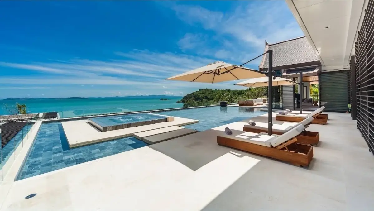 วิลล่า7 1 ห้องนอน พร้อมวิว มองเห็นวิวทะเล ในโครงการ Luxury Collection Villas, บนชายหาด Point Yamu — Cape Yamu · 4/52