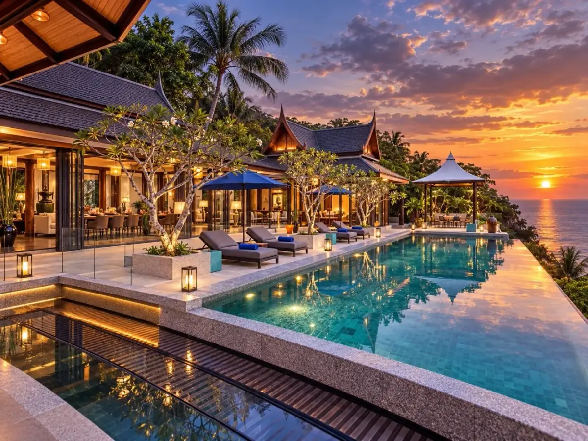 Villa La Thal 5-Bedroom Oceanfront Villa — Kamala · 1/19