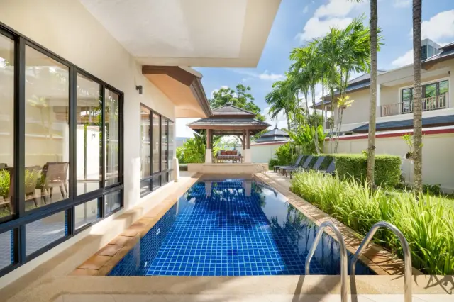 3-Bedroom Villa, with pool view in Angsana Villas Resort project, on Bangtao / Laguna beach — Layan